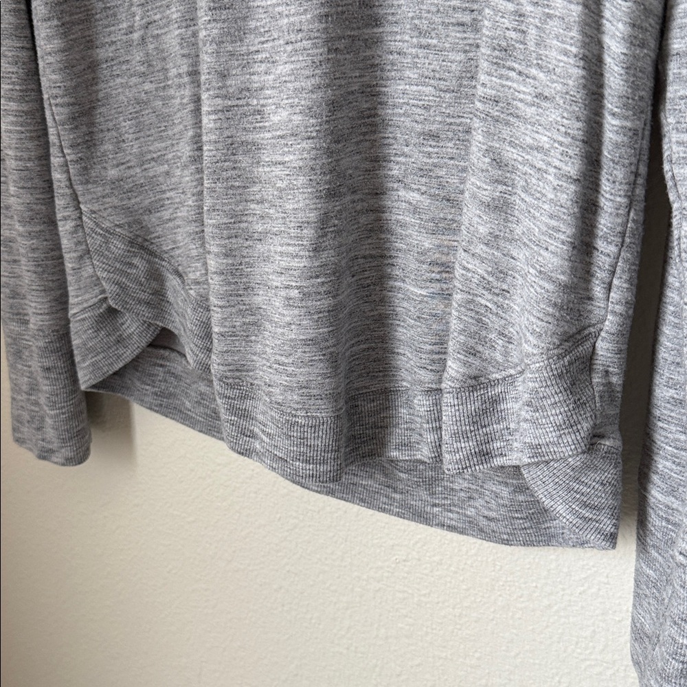 Athleta Mindset Sweatshirt Marl Gray Medium - Picture 2 of 5